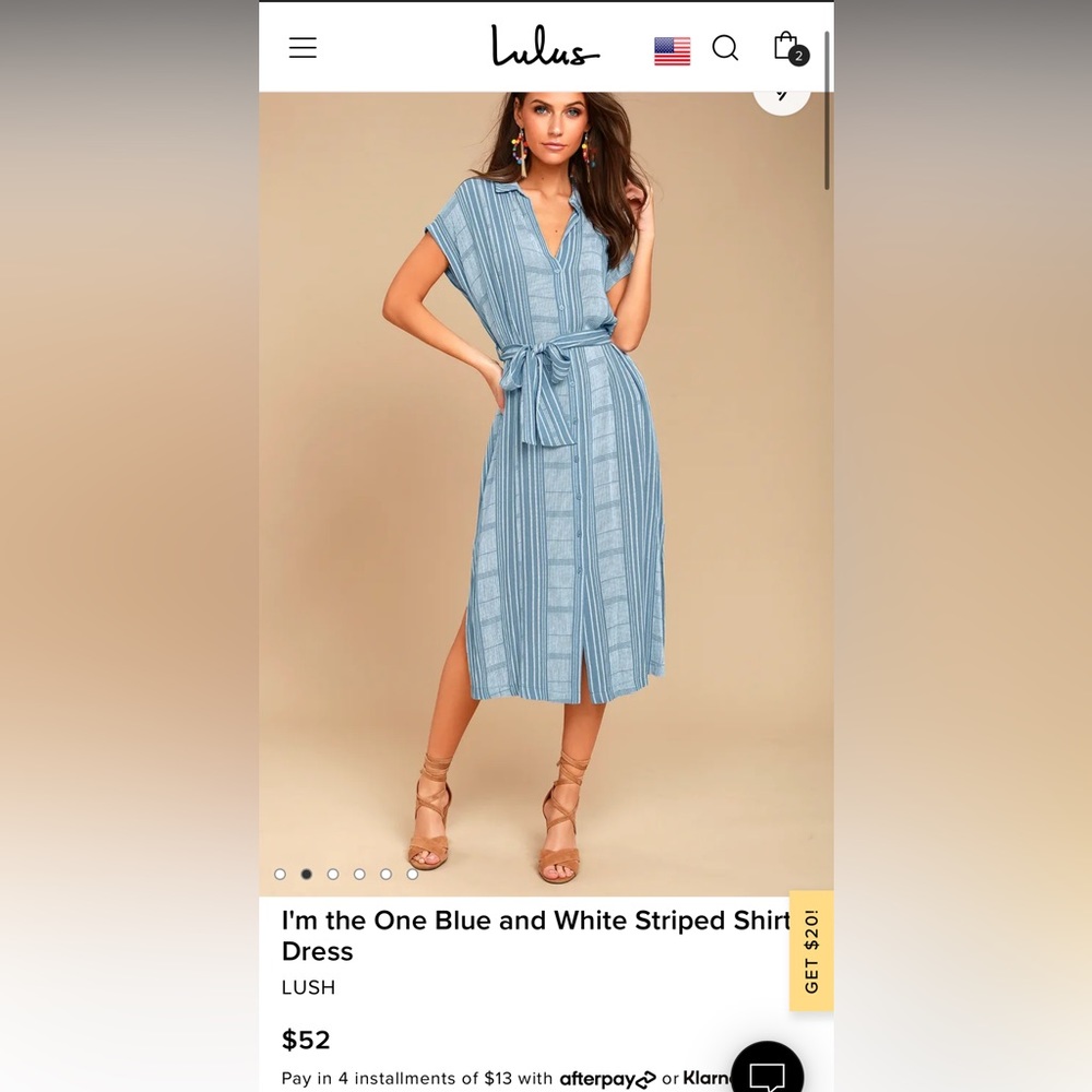 Lulu’s midi dress